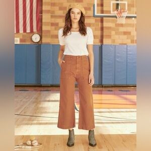 THE GREAT. The General Pant in Copper